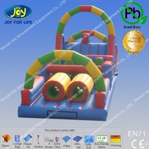 52 Foot Mega Inflatable Obstacle Course for competitive sports