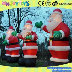 large inflatable santa claus for decoration