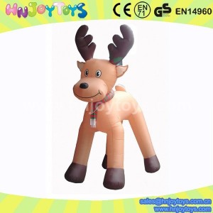 christmas inflatables animated reindeer