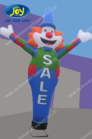 Happy clown inflatable dancers for events