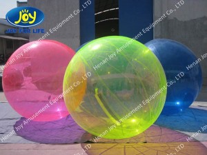 colorful inflatable walking ball