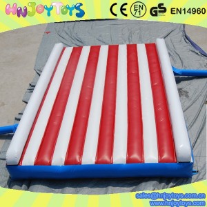 inflatable gymnastic mat