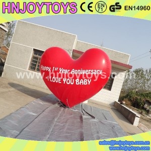 romantic love heart balloon