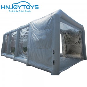 inflatable mobile paint booth