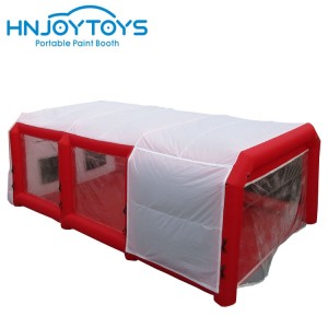 inflatable portable paint booth
