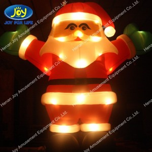Lighted Inflatable Santa Clause