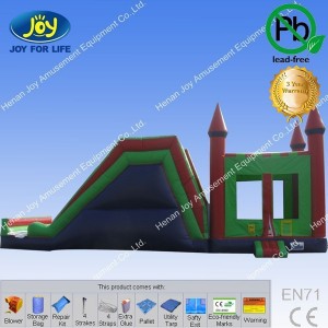 Multi-functional inflatable Jump, Climb, Slide combo