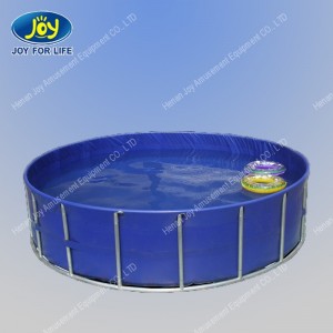 Oval Commercial steel frame pool