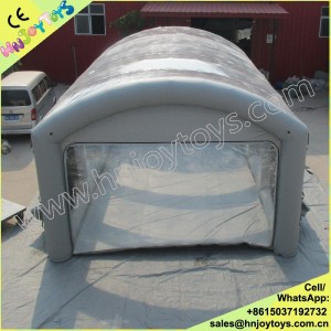 Transparent PVC Paint Booth (1)