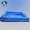 blue color inflatable pool