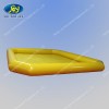 yellow color inflatable pool