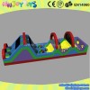 large funny inflatable obstacle course