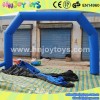 Blue large inflatable arch