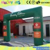 green color advertising arch