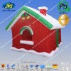 mini animated inflatable christmas house
