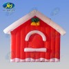 mini animated inflatable christmas house
