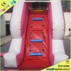 mini pink inflatable water slide