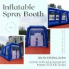 Popup Spray Booth For Semi Truck