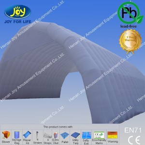 China manufacture arch shape inflatable tent