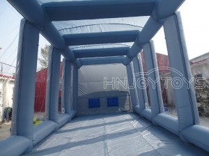 largest inflatable paint booth