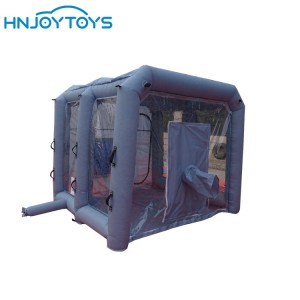 Flexibile inflatable spray booths