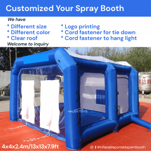 Heavy Duty Inflatable Spray Booth