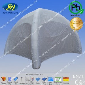 Gray color inflatable spider domes tent for events