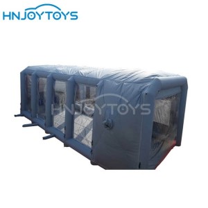 Gray Inflatable Spray Booth