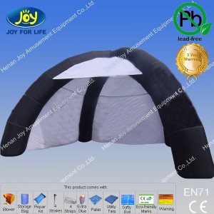 Heavy-duty pvc four poles inflatable tent