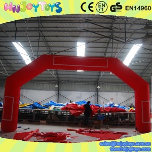 latest design red inflatable arch