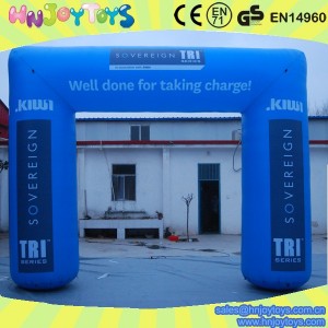 blue color archway with high quality