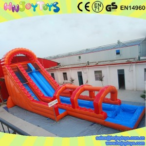 giant inflatable slip n slide water slide