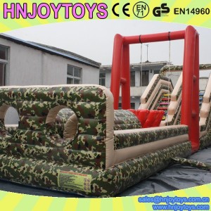 inflatable boot camp for challenge games