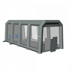 Outdoor Gray Inflatable Spray Booth