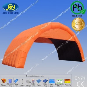 red color large inflatable tent with higher quality