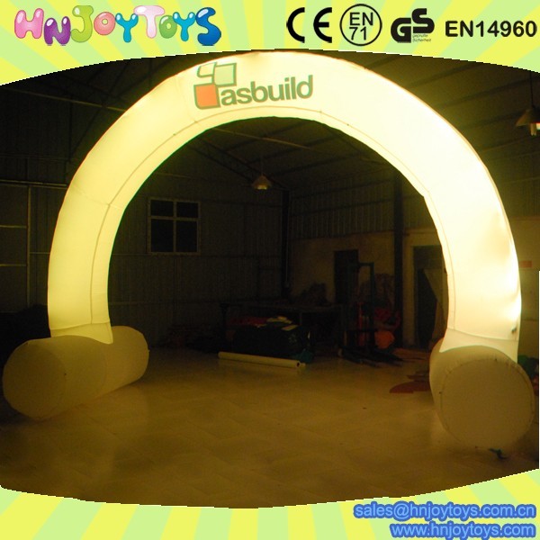 funny inflatable led arch